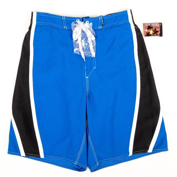 Joe Boxer Other - Joe Boxer Royal Blue & Black Swim Trunks